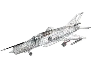 MiG-21 LanceR C 3D Model