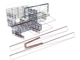 Chute de Descarga 3D Model