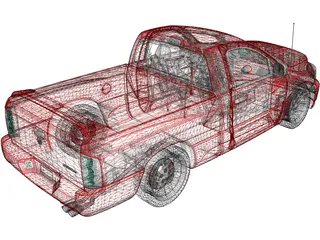 Dodge Rm SRT10 (2006) 3D Model