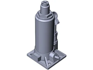 Hydraulic Jack 3D Model