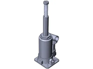 Hydraulic Jack 3D Model