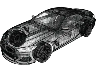 BMW M850i Convertible (2019) 3D Model