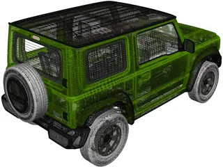 Suzuki Jimny (2019) 3D Model