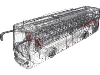 Mercedes-Benz Travego 3D Model