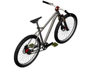 Mountain Bike 3D Model