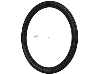 Bicycle Tire 50-622 3D Model