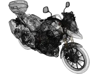 Suzuki V-Storm 1000 3D Model