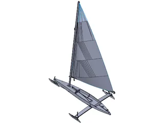 Iceboat DN-60 3D Model