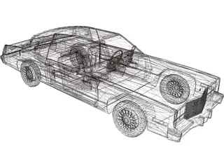 Cadillac Eldorado (1983) 3D Model