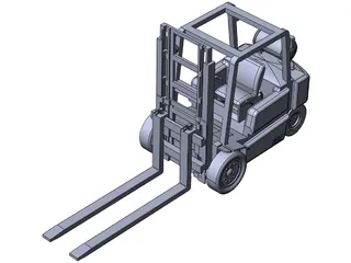 Forklift 3D Model