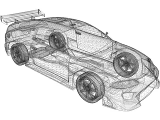 Mitsubishi Eclipse (1995) 3D Model