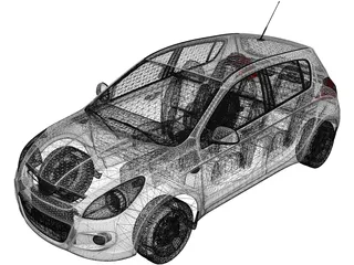 Hyundai i20 3D Model