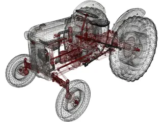 Ford 8N 3D Model