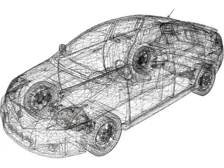 Nissan Sentra (2008) 3D Model