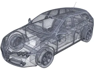 Alfa Romeo 159 SW 3D Model