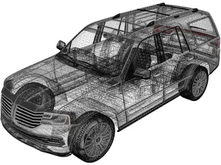 Lincoln Navigator (2015) 3D Model