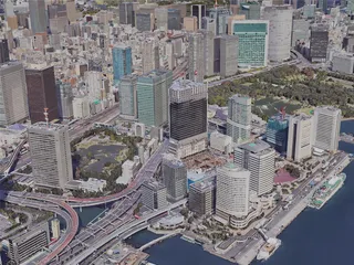 Tokyo City, Japan (2019) 3D Model