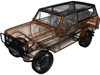 International Scout II (1976) 3D Model