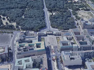 Berlin City, Germany (2019) 3D Model