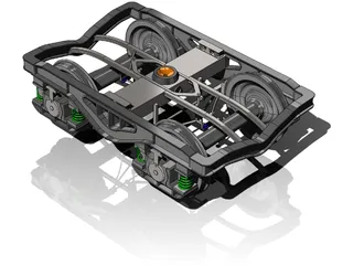 Y-25 Bogie 3D Model
