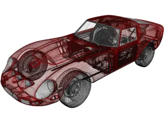 Ferrari 250 GTO (1962) 3D Model