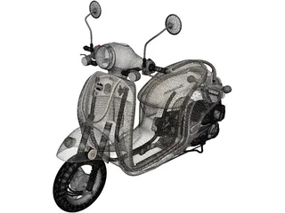 Honda Metropolitan (2013) 3D Model