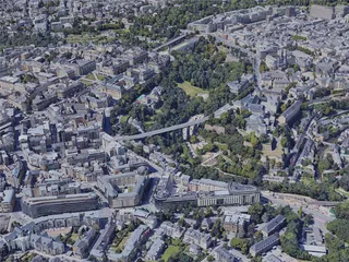 Luxembourg City (2019) 3D Model