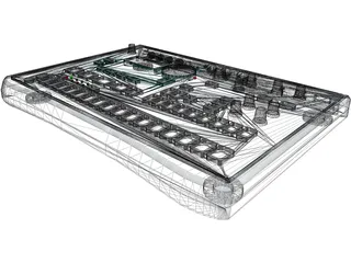 Korg Electribe 3D Model