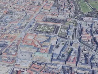 Munich City, Germany (2019) 3D Model