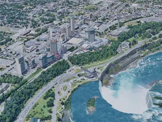 Niagara Falls City (2019) 3D Model