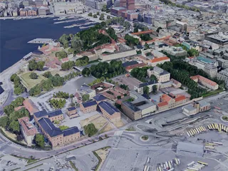 Oslo City, Norway (2019) 3D Model