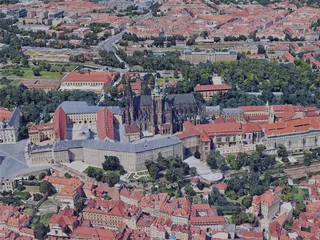 Prague City, Czechia (2019) 3D Model