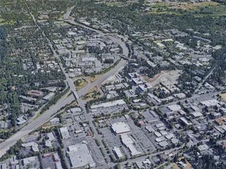 Redmond City, WA, USA (2019) 3D Model