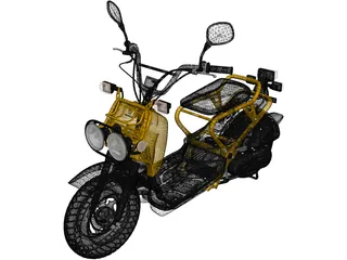 Honda Zoomer 50 (2005) 3D Model