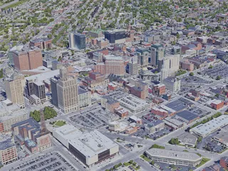 Buffalo City, NY, USA (2019) 3D Model