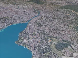 Zurich City, Switzerland (2019) 3D Model