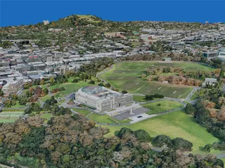 Auckland City, New Zealand (2019) 3D Model