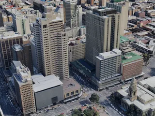 Durban City, South Africa (2019) 3D Model