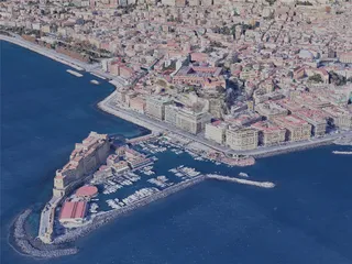 Naples City, Italy (2019) 3D Model