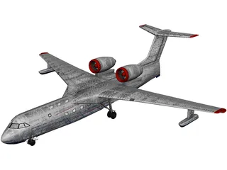 Beriev Be-200 Altair 3D Model