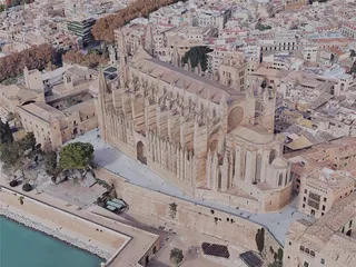 Palma City, Spain (2019) 3D Model