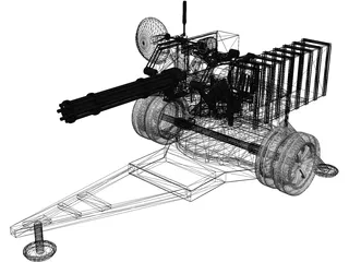 M61 Vulcan 3D Model