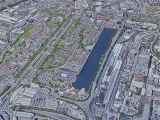 Cardiff City, UK (2019) 3D Model