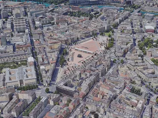 Geneva City, Switzerland (2019) 3D Model