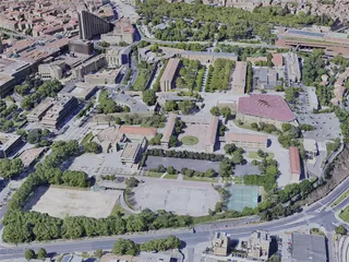 Montpellier City, France (2019) 3D Model