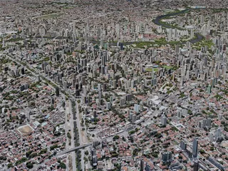 Recife City, Brazil (2019) 3D Model