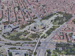 Sofia City, Bulgaria (2019) 3D Model