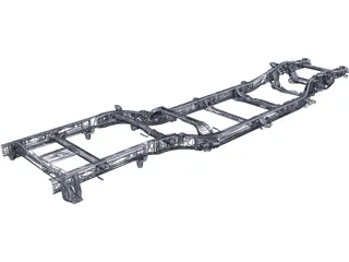 Chevrolet Silverado Frame (2005) 3D Model