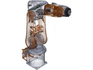 ABB IRB120 Robot 3D Model