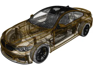 BMW M4 3D Model